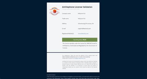 curacao gambling license|antillephone license validation.